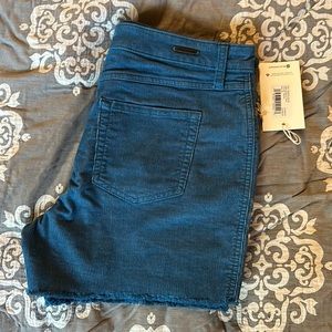 NWT Oahu Hi Rise 4” short. Cord Pacifica blue size 8